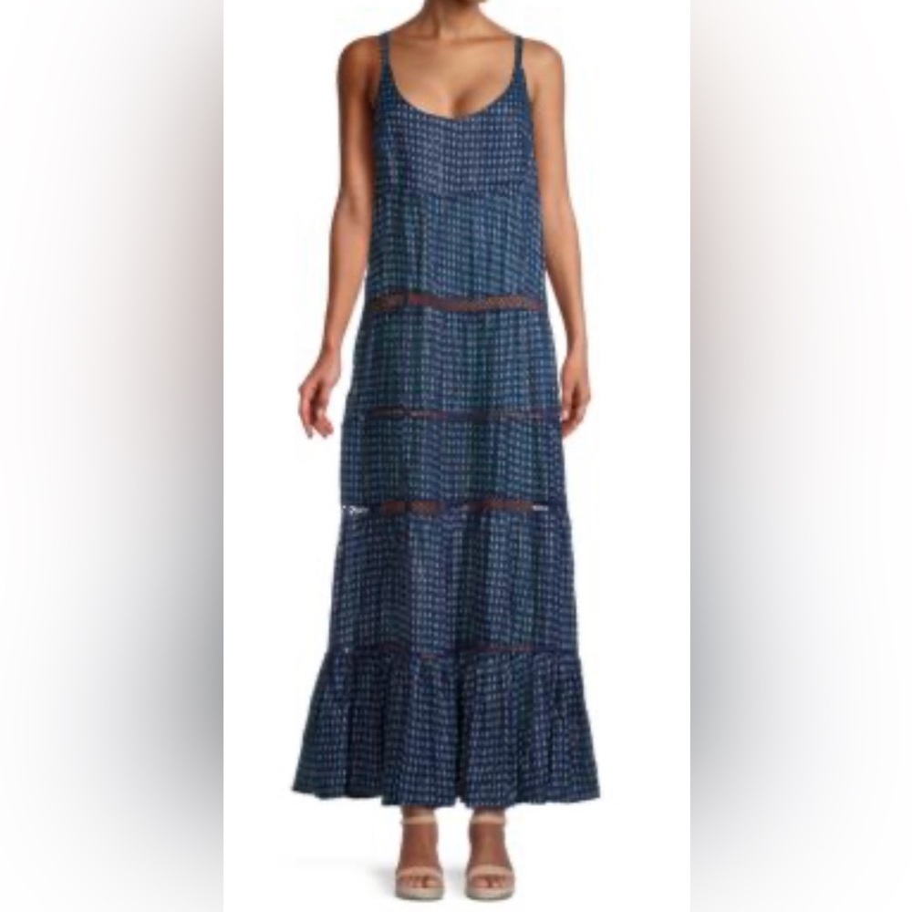 Like new Free People Midnight Dance Tiered Dress - XS